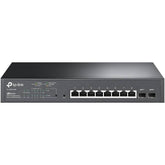 Tp Link Tl Sg2210mp Jetstream 10 Port Gigabit Smart Managed 8 Poe+ Ports 150w 2 Sfp Slots Support Omada Sdn Poe Recovery Ipv6 Static Routing